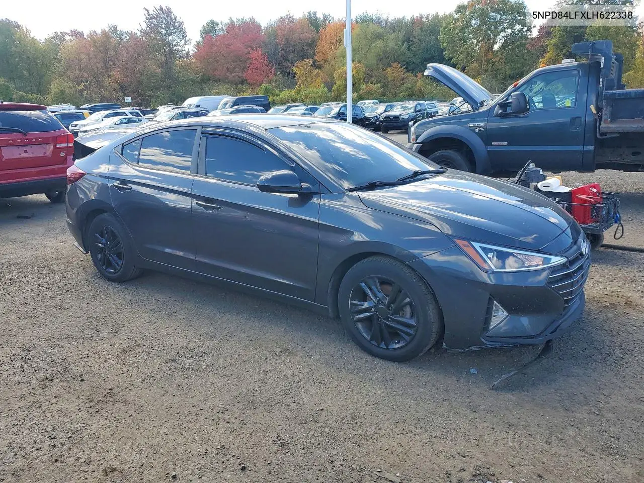 2020 HYUNDAI ELANTRA VIN 5NPD84LFXLH622338 — фото 4