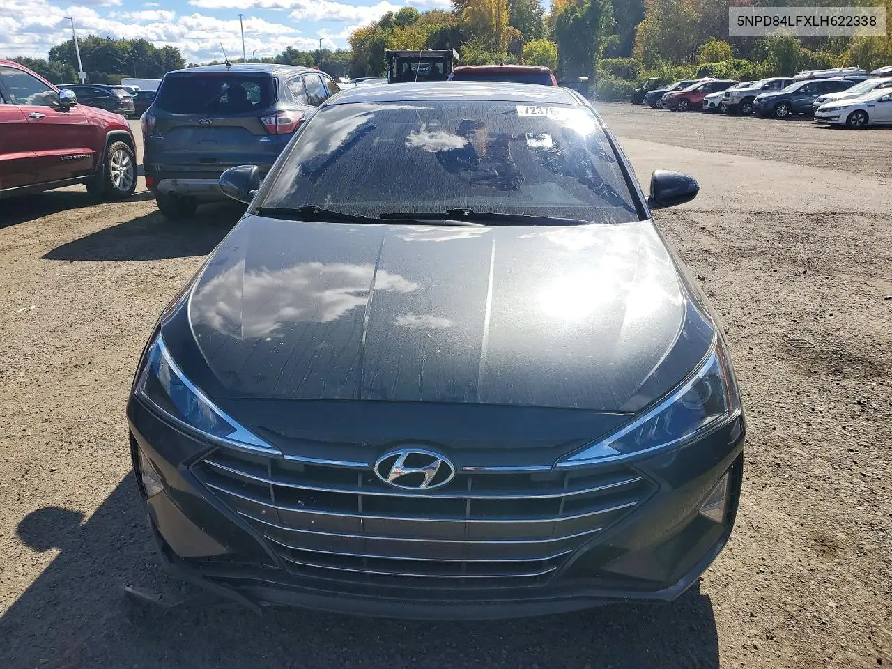 2020 HYUNDAI ELANTRA VIN 5NPD84LFXLH622338 — фото 5