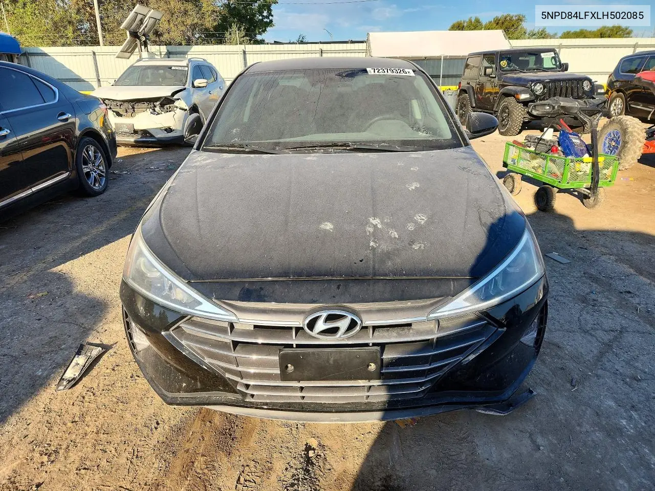 2020 HYUNDAI ELANTRA VIN 5NPD84LFXLH502085 — фото 5