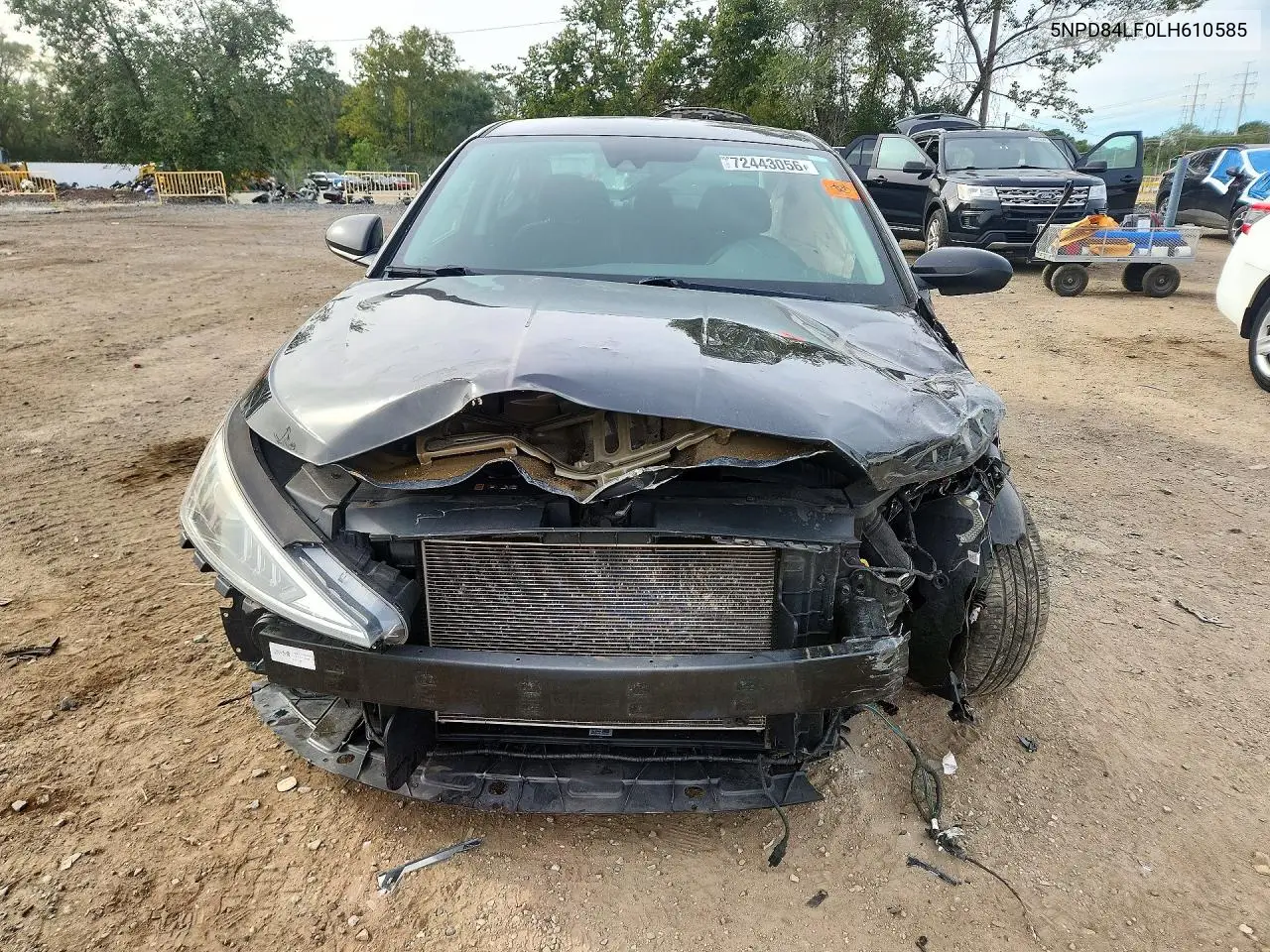 2020 HYUNDAI ELANTRA VIN 5NPD84LF0LH610585 — фото 5