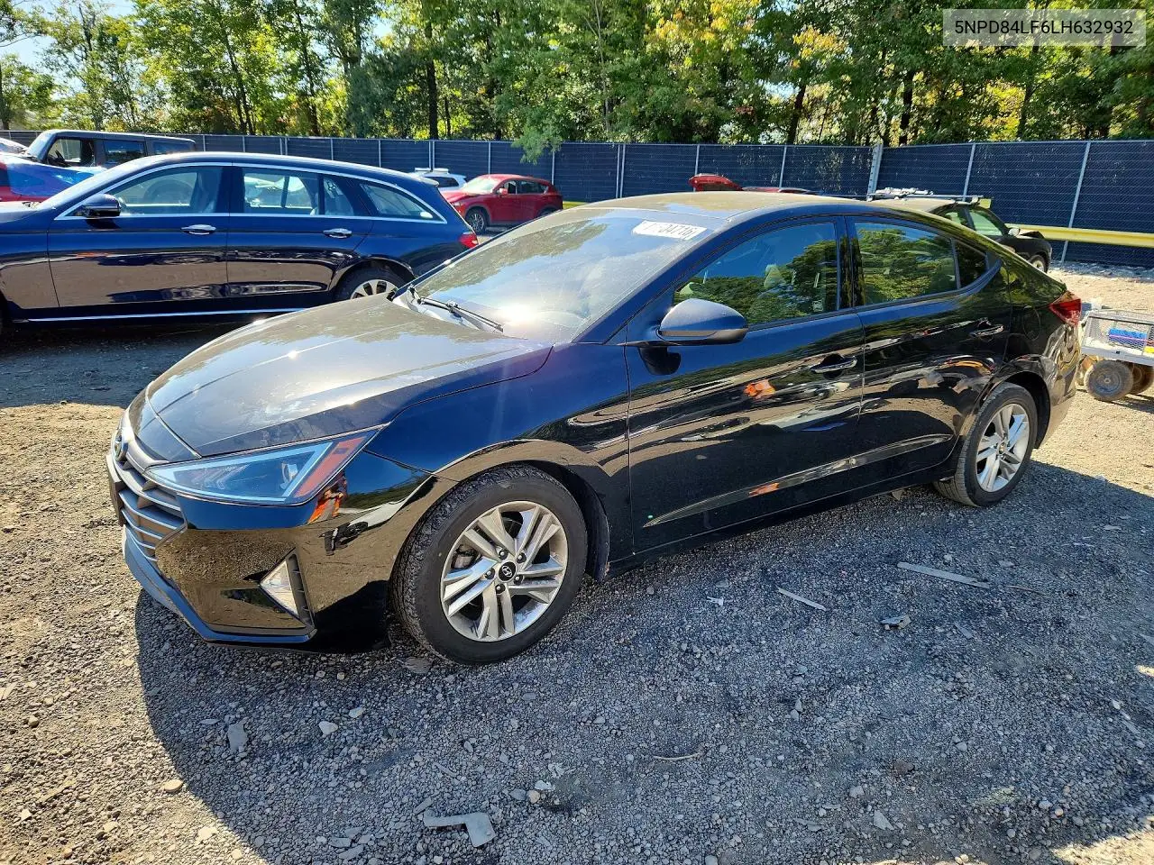 HYUNDAI ELANTRA 2020, VIN 5NPD84LF6LH632932