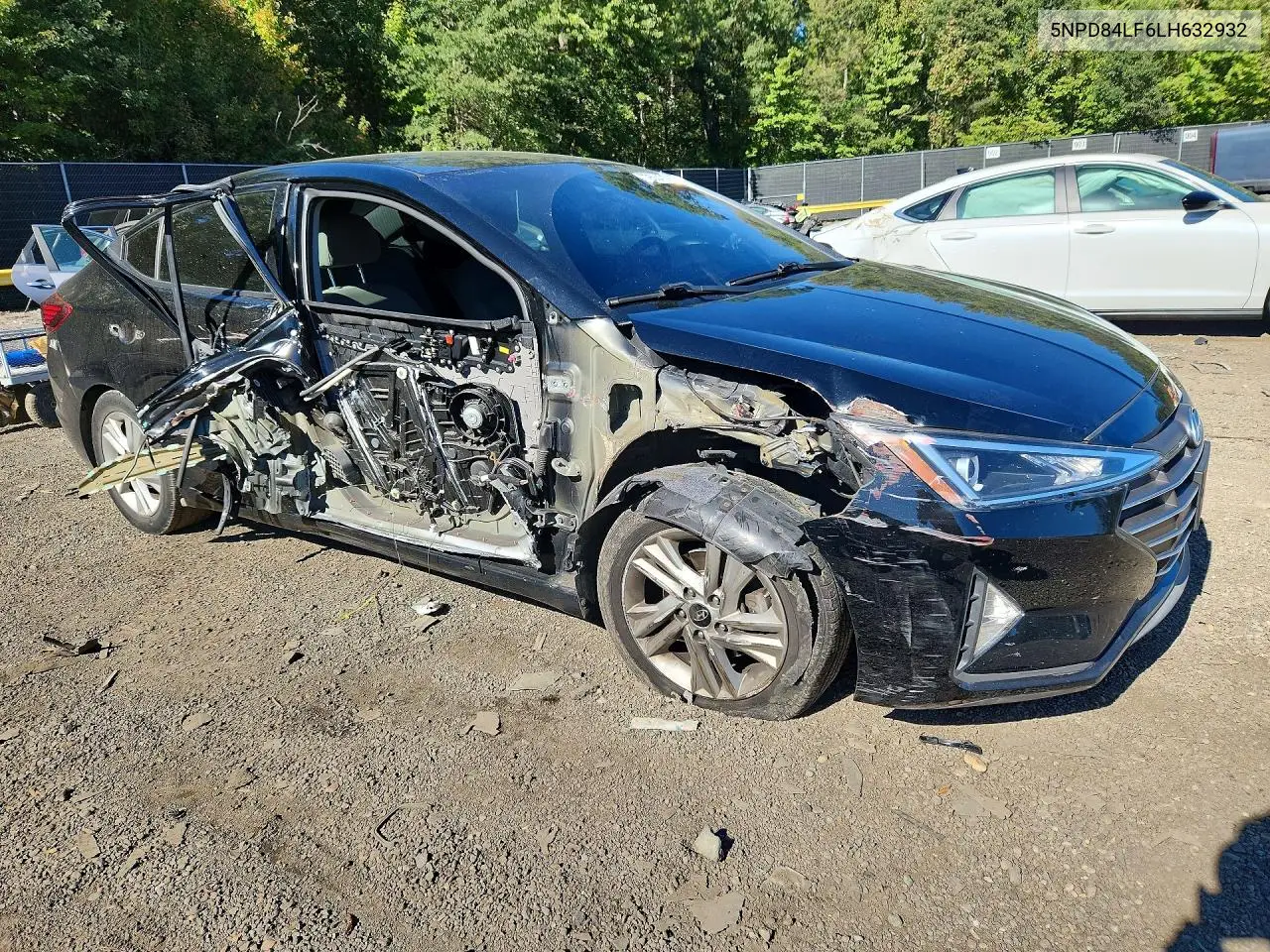 2020 HYUNDAI ELANTRA VIN 5NPD84LF6LH632932 — фото 4