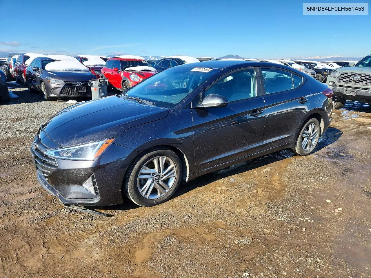 HYUNDAI ELANTRA 2020, VIN 5NPD84LF0LH561453