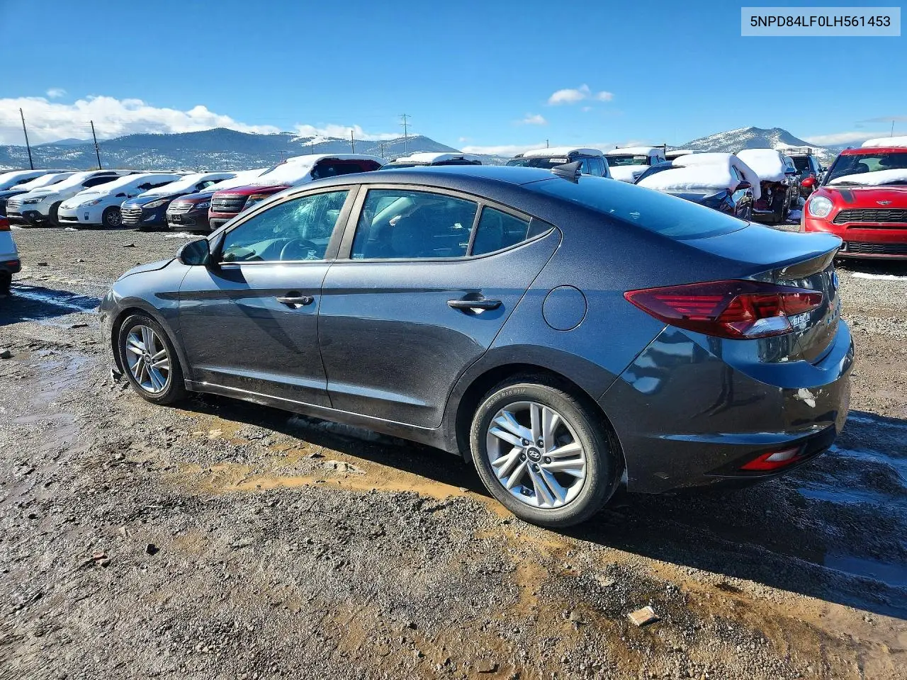 2020 HYUNDAI ELANTRA VIN 5NPD84LF0LH561453 — фото 2