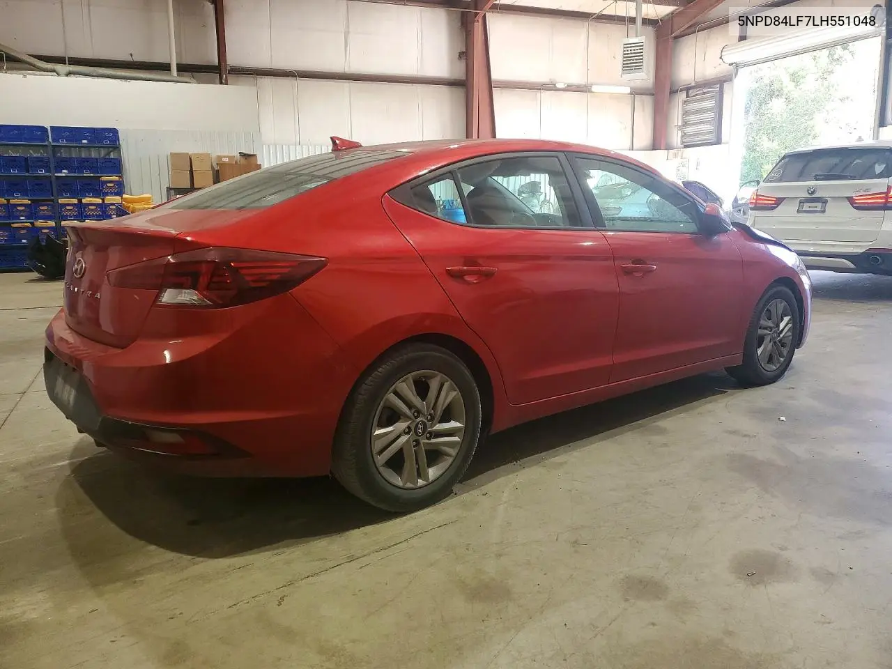 2020 HYUNDAI ELANTRA VIN 5NPD84LF7LH551048 — фото 3