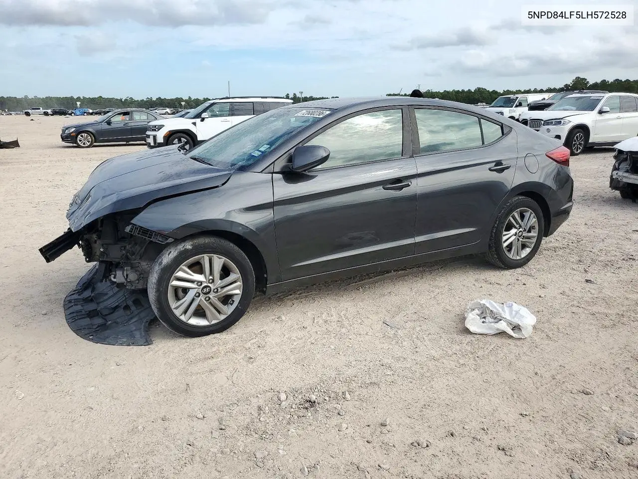 HYUNDAI ELANTRA 2020, VIN 5NPD84LF5LH572528