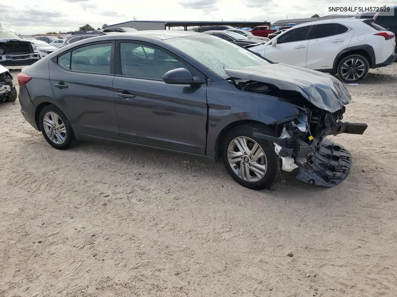 2020 HYUNDAI ELANTRA VIN 5NPD84LF5LH572528 — фото 4