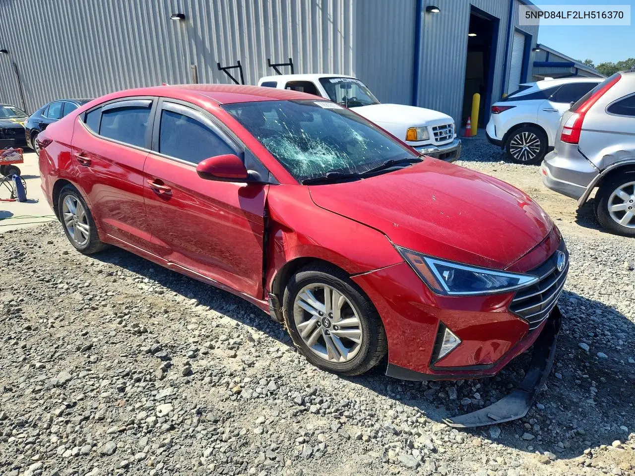 2020 HYUNDAI ELANTRA VIN 5NPD84LF2LH516370 — фото 4