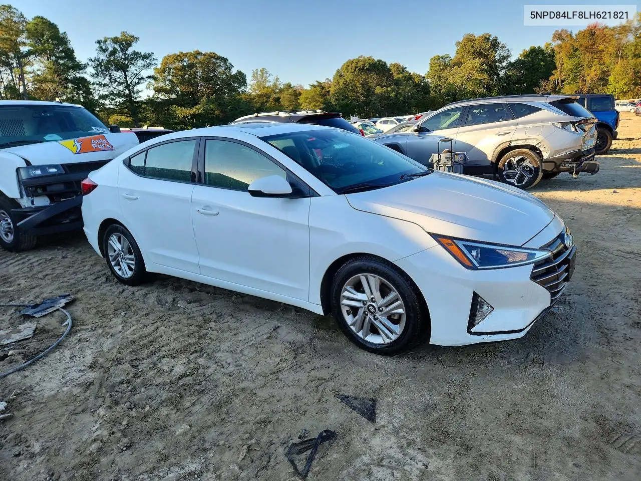 2020 HYUNDAI ELANTRA VIN 5NPD84LF8LH621821 — фото 4