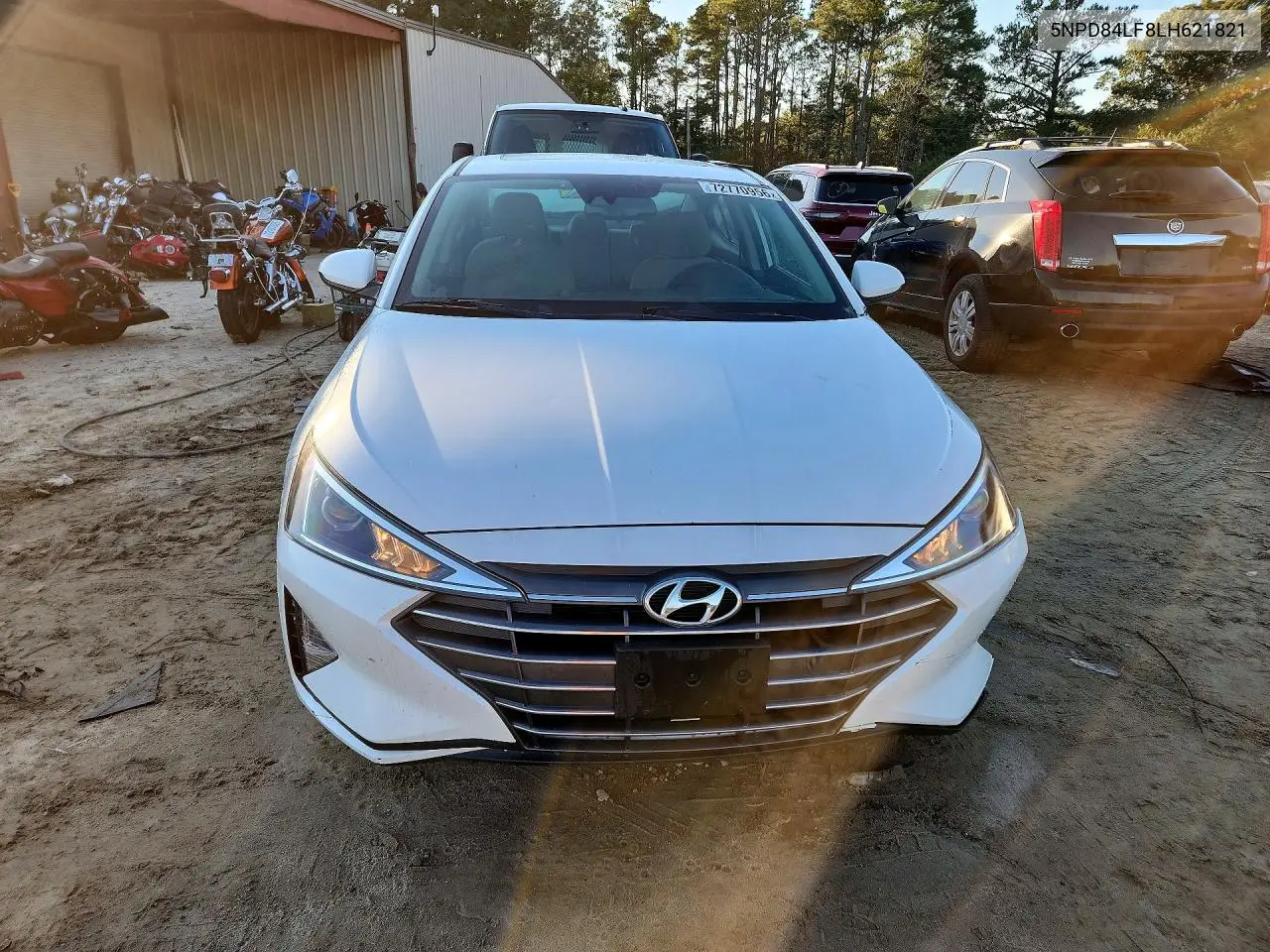 2020 HYUNDAI ELANTRA VIN 5NPD84LF8LH621821 — фото 5