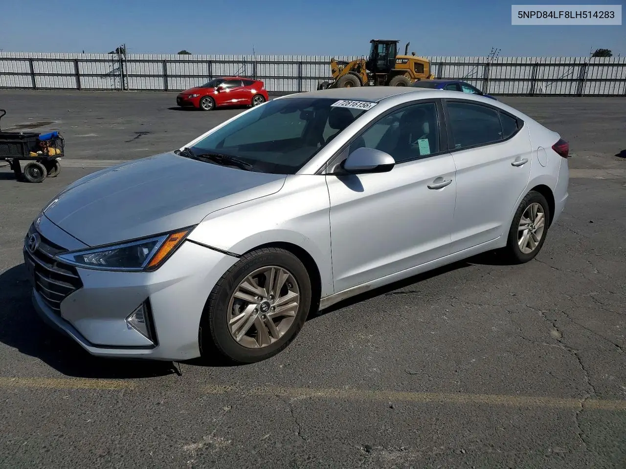 HYUNDAI ELANTRA 2020, VIN 5NPD84LF8LH514283