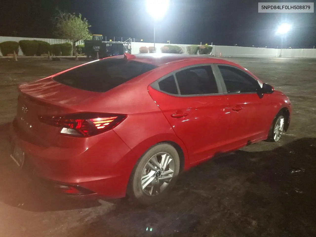 2020 HYUNDAI ELANTRA VIN 5NPD84LF0LH508879 — фото 3