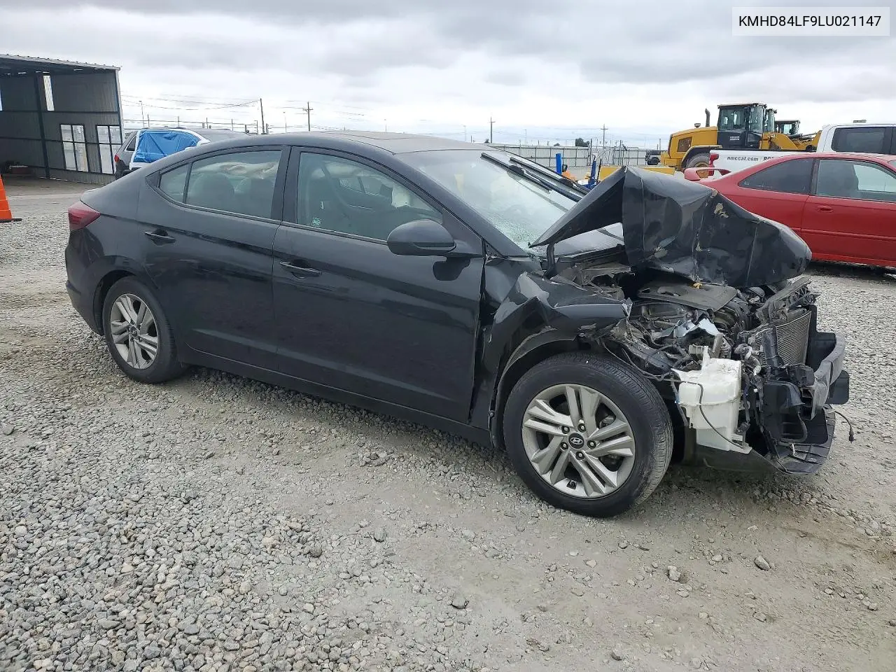 2020 HYUNDAI ELANTRA VIN KMHD84LF9LU021147 — фото 4