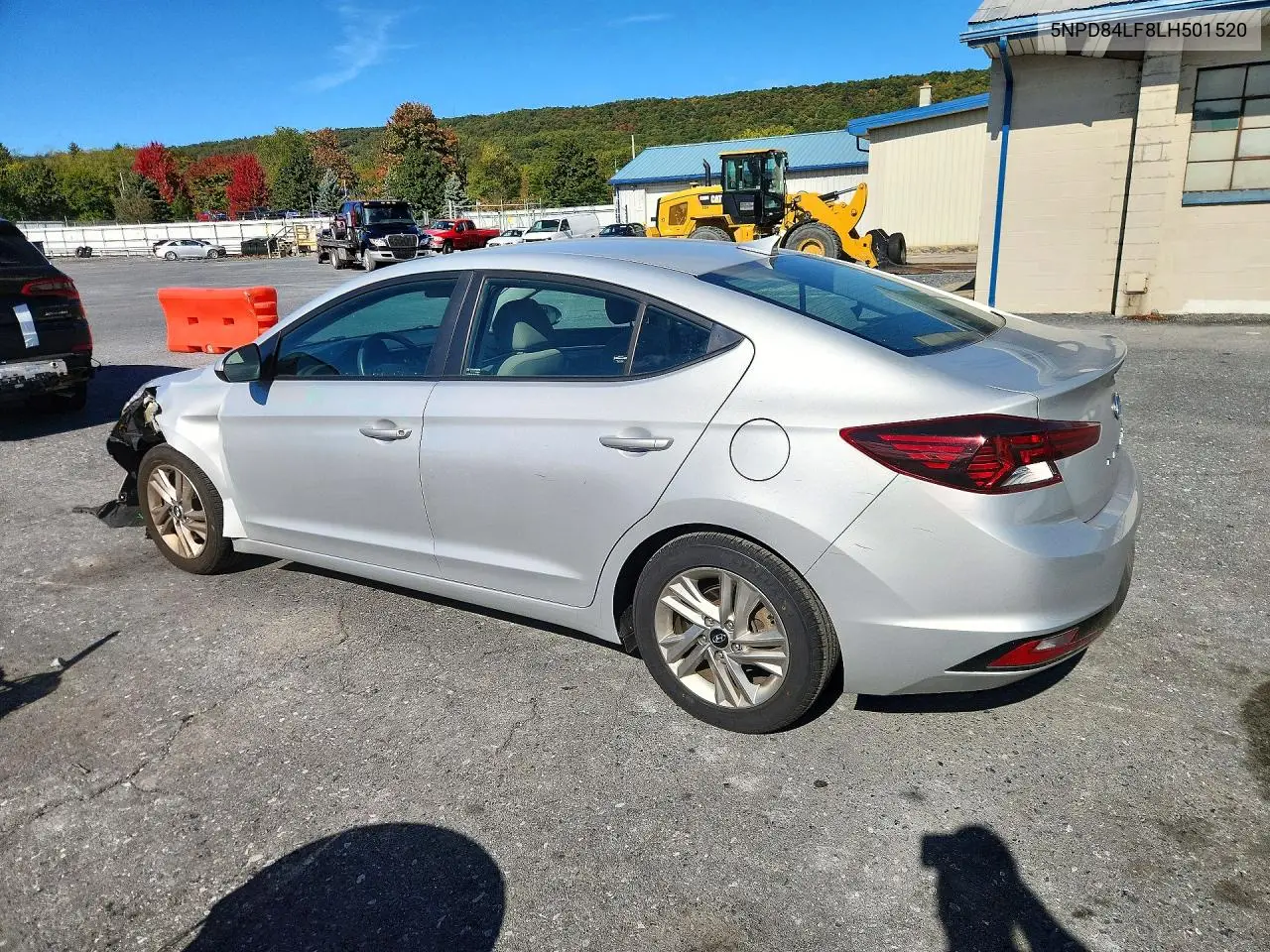 2020 HYUNDAI ELANTRA VIN 5NPD84LF8LH501520 — фото 2