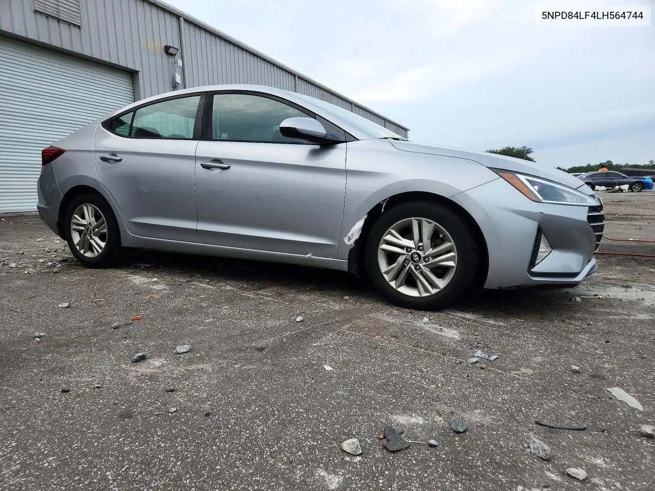 2020 HYUNDAI ELANTRA VIN 5NPD84LF4LH564744 — фото 4