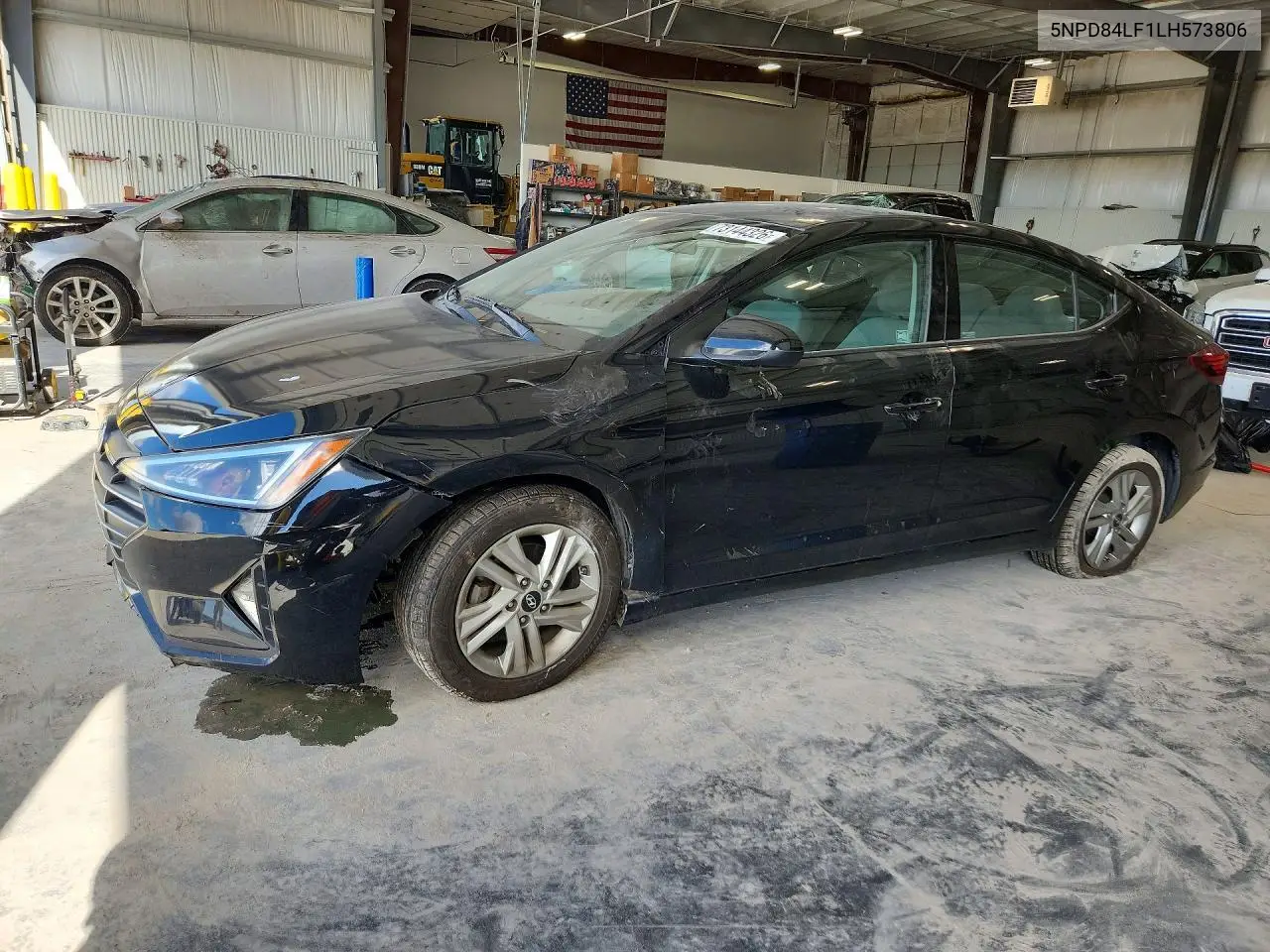 HYUNDAI ELANTRA 2020, VIN 5NPD84LF1LH573806
