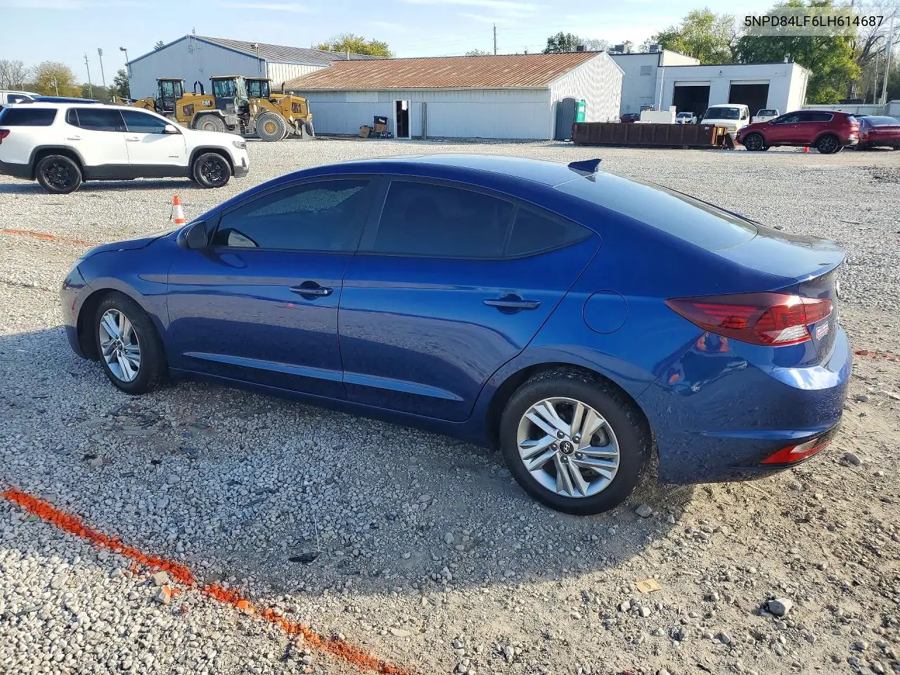 2020 HYUNDAI ELANTRA VIN 5NPD84LF6LH614687 — фото 2
