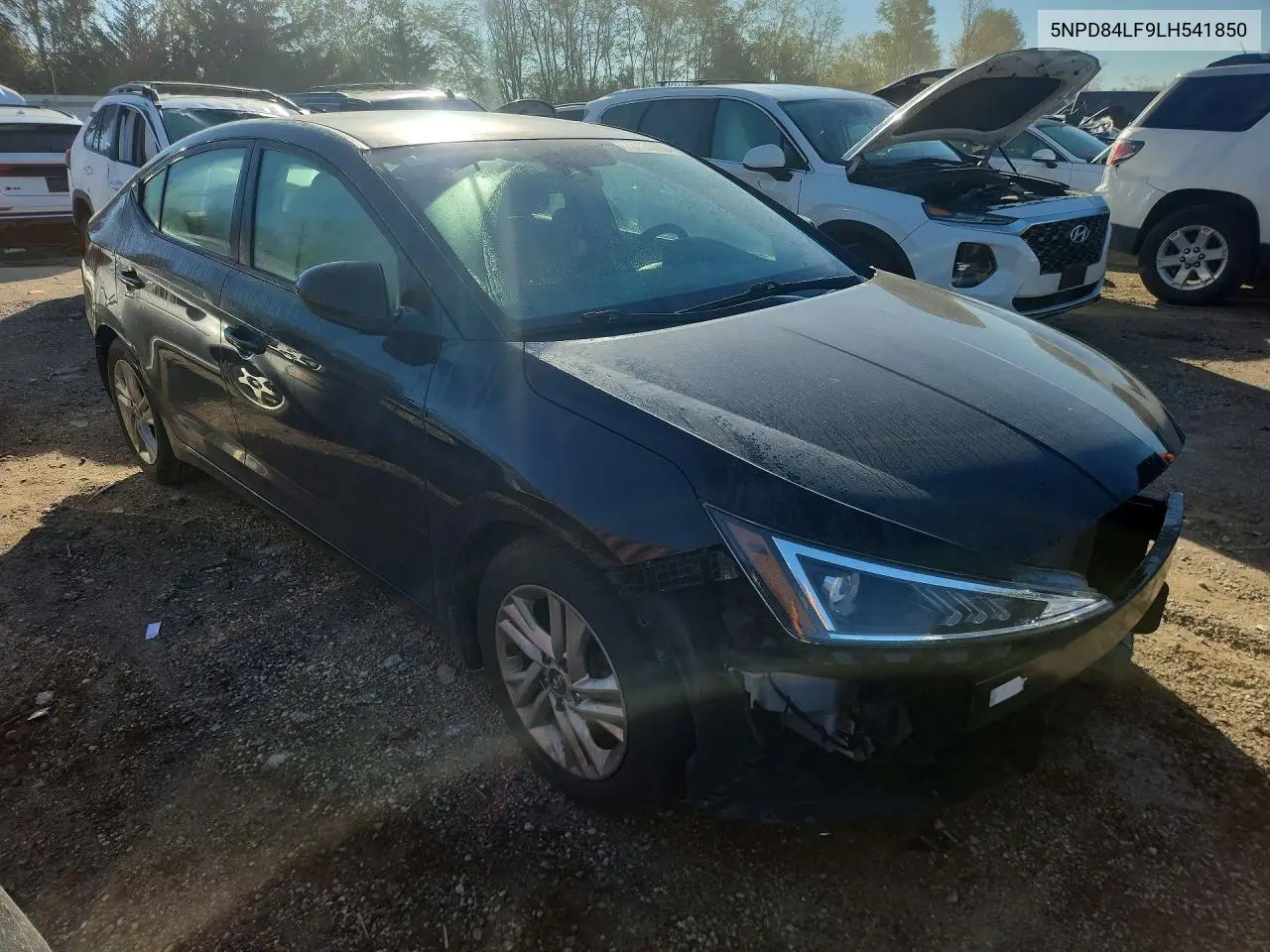 2020 HYUNDAI ELANTRA VIN 5NPD84LF9LH541850 — фото 4