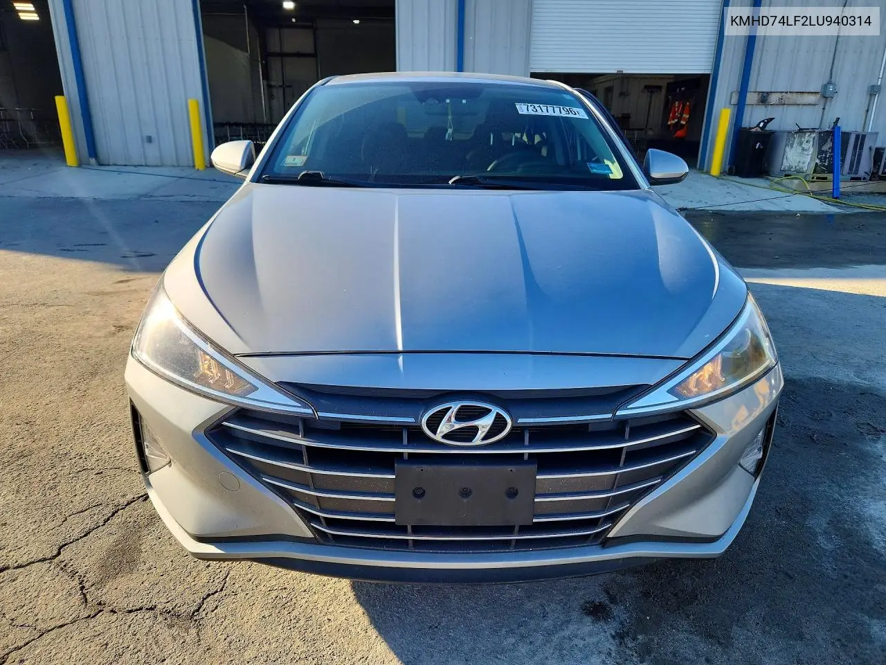 2020 HYUNDAI ELANTRA VIN KMHD74LF2LU940314 — фото 5