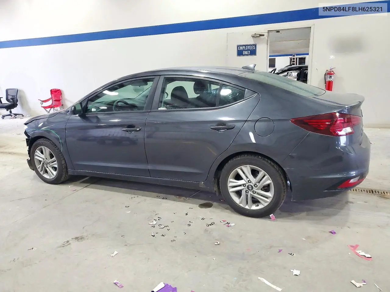 2020 HYUNDAI ELANTRA VIN 5NPD84LF8LH625321 — фото 2