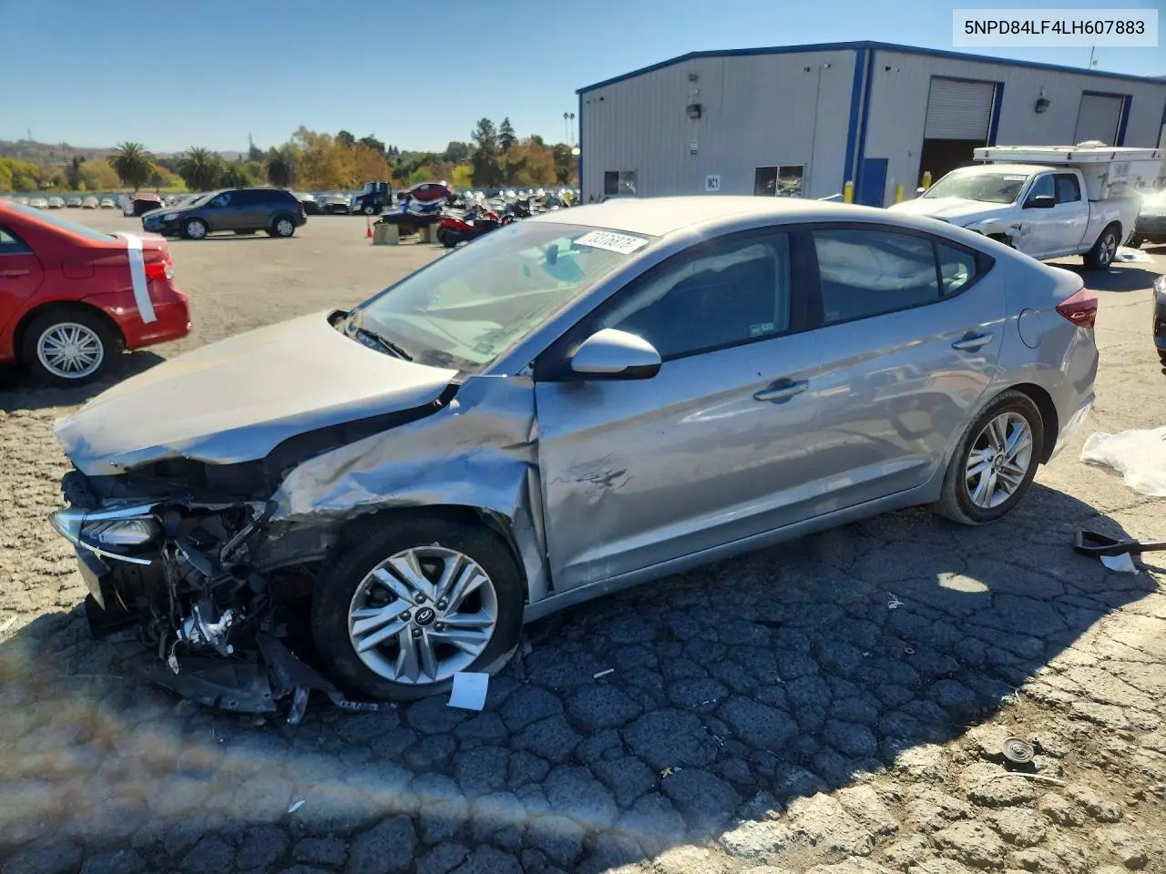 HYUNDAI ELANTRA 2020, VIN 5NPD84LF4LH607883