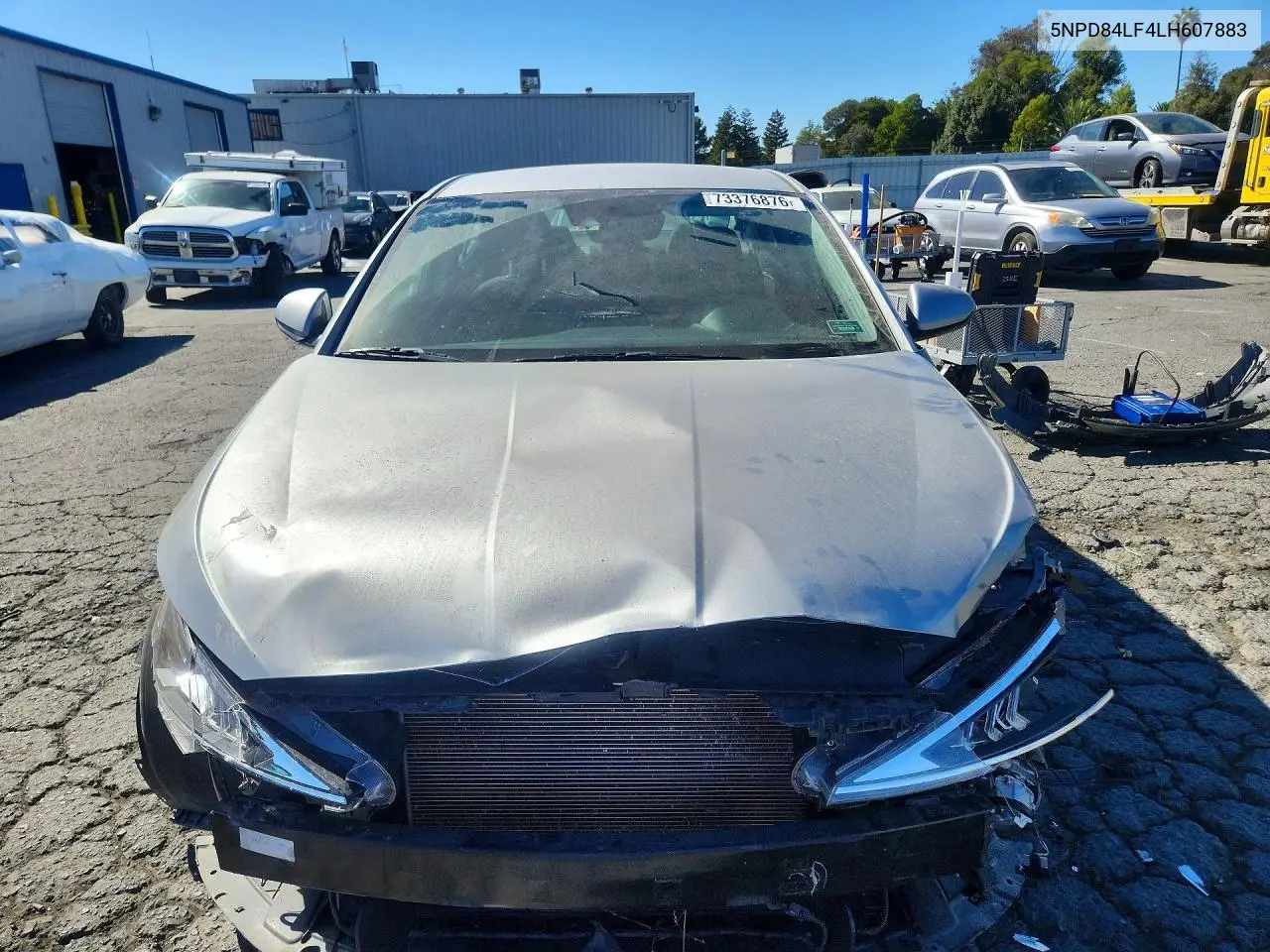 2020 HYUNDAI ELANTRA VIN 5NPD84LF4LH607883 — фото 5