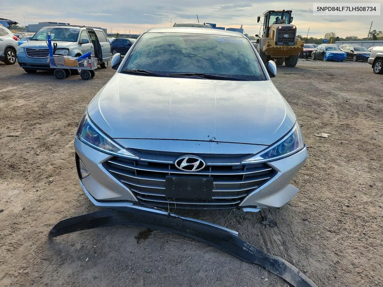 2020 HYUNDAI ELANTRA VIN 5NPD84LF7LH508734 — фото 5