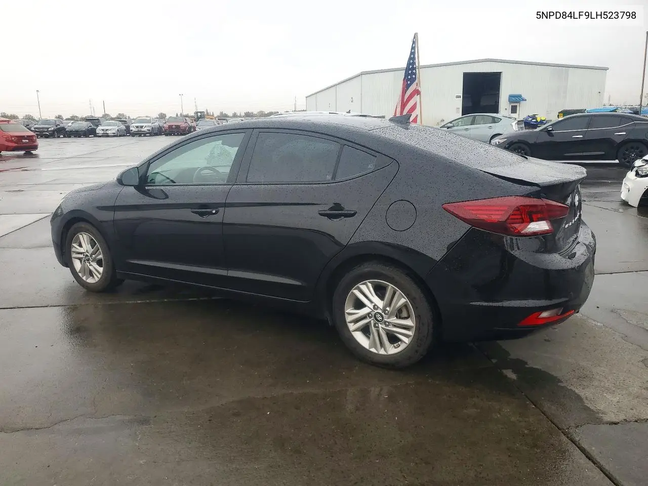 2020 HYUNDAI ELANTRA VIN 5NPD84LF9LH523798 — фото 2
