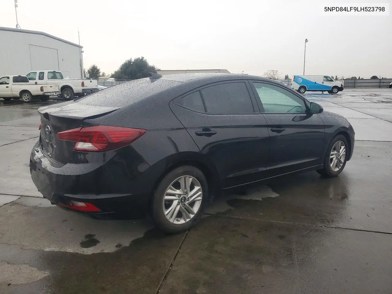 2020 HYUNDAI ELANTRA VIN 5NPD84LF9LH523798 — фото 3