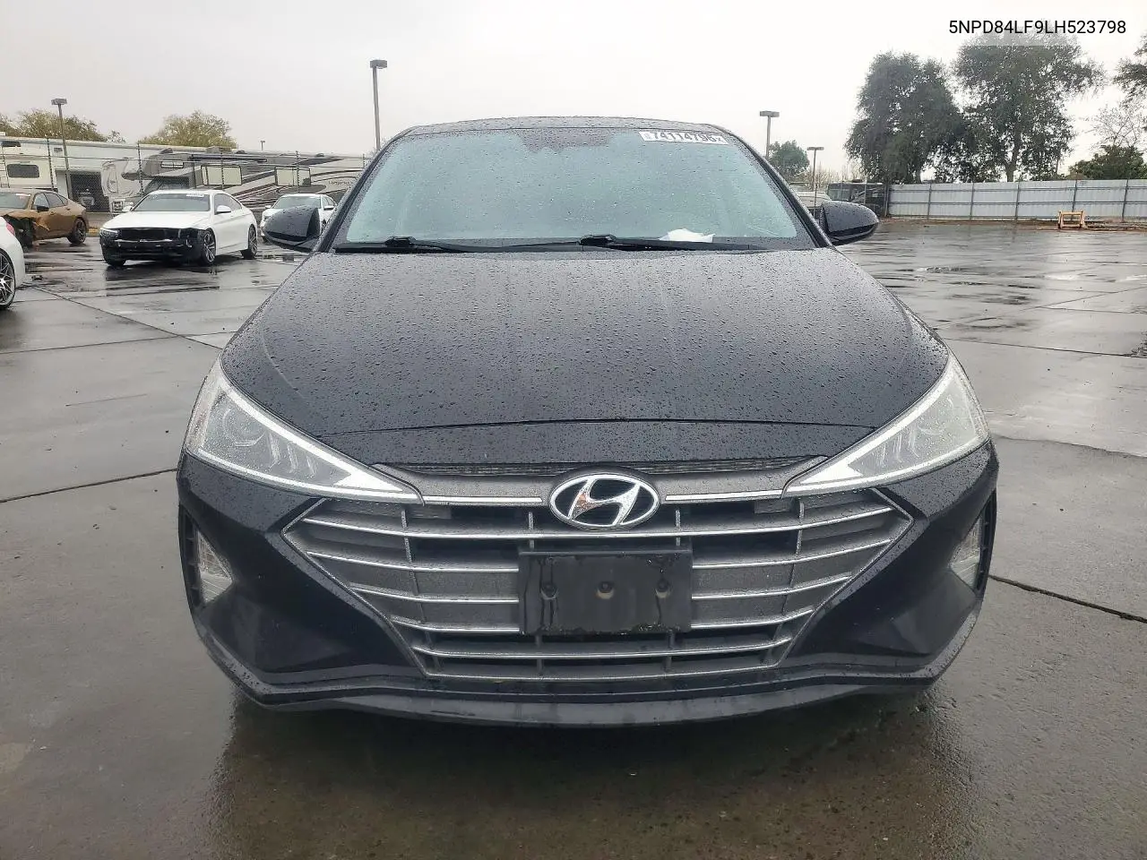 2020 HYUNDAI ELANTRA VIN 5NPD84LF9LH523798 — фото 5
