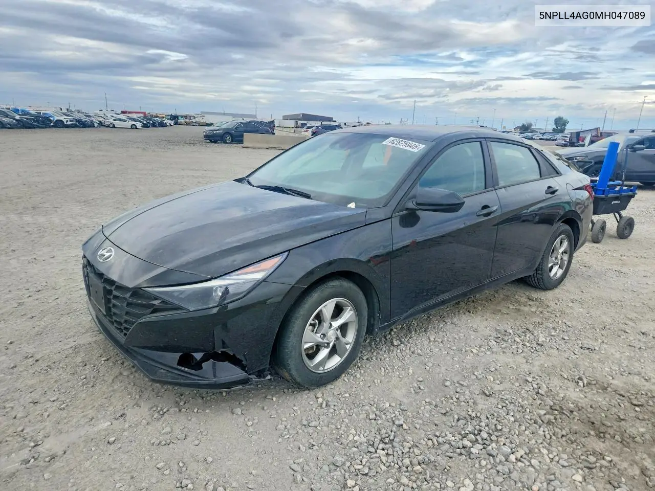 HYUNDAI ELANTRA 2021, VIN 5NPLL4AG0MH047089