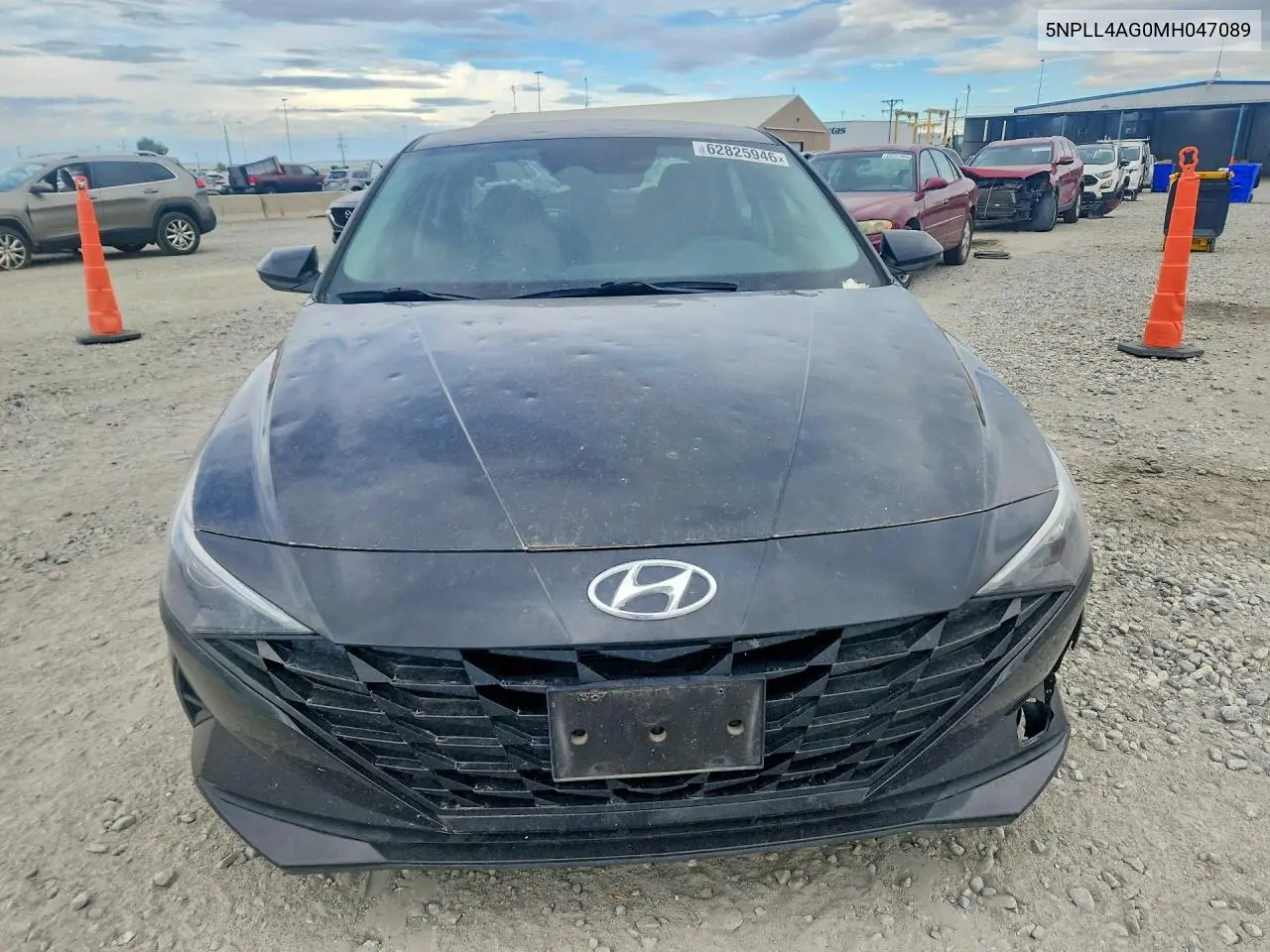2021 HYUNDAI ELANTRA VIN 5NPLL4AG0MH047089 — фото 5
