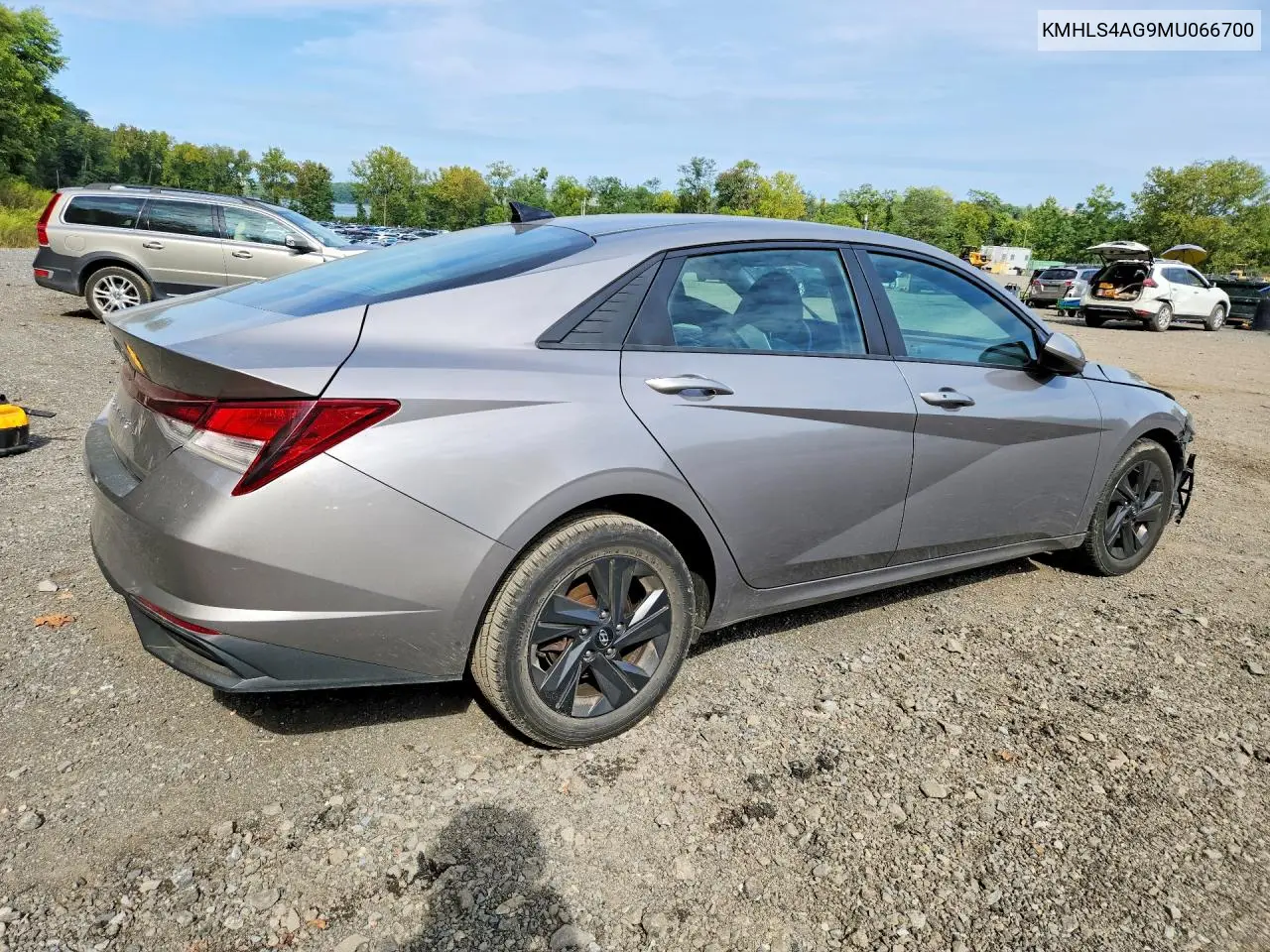 2021 HYUNDAI ELANTRA VIN KMHLS4AG9MU066700 — фото 3