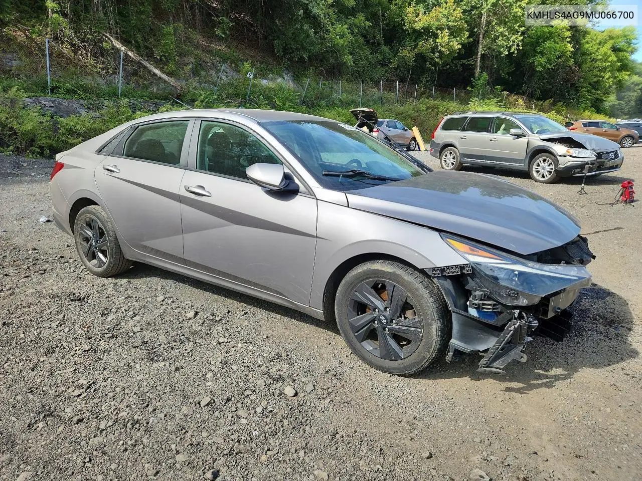 2021 HYUNDAI ELANTRA VIN KMHLS4AG9MU066700 — фото 4