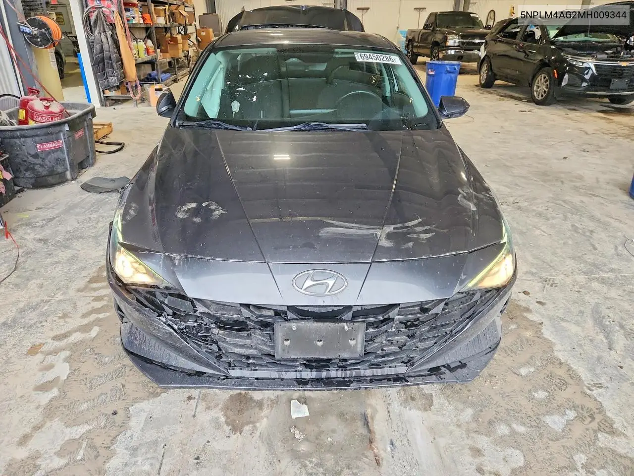 2021 HYUNDAI ELANTRA VIN 5NPLM4AG2MH009344 — фото 5