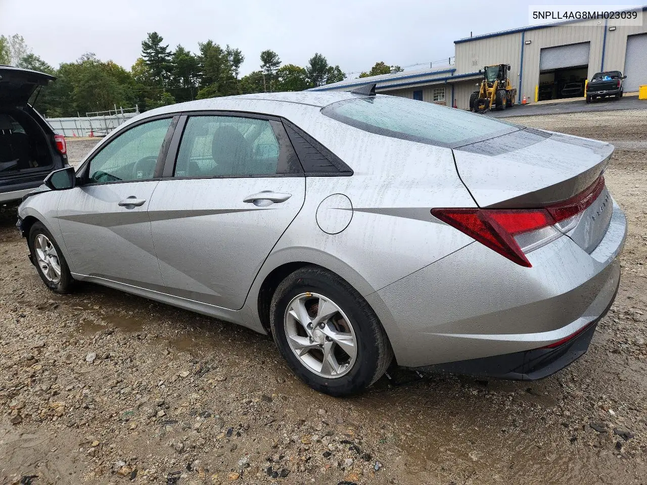 2021 HYUNDAI ELANTRA VIN 5NPLL4AG8MH023039 — фото 2