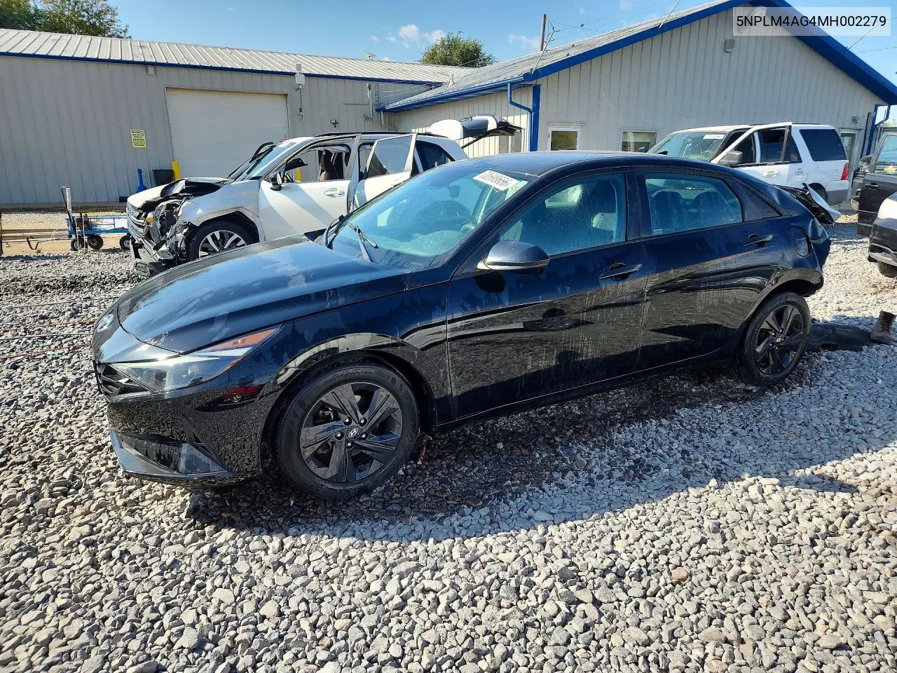 HYUNDAI ELANTRA 2021, VIN 5NPLM4AG4MH002279