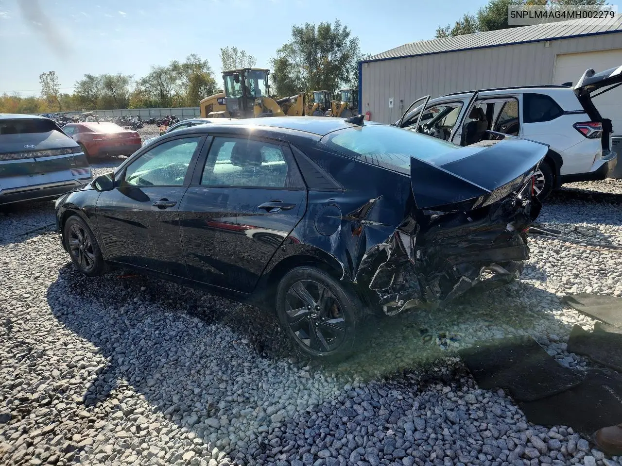 2021 HYUNDAI ELANTRA VIN 5NPLM4AG4MH002279 — фото 2