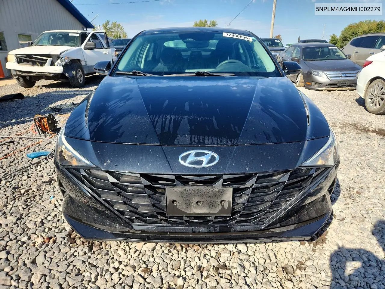 2021 HYUNDAI ELANTRA VIN 5NPLM4AG4MH002279 — фото 5