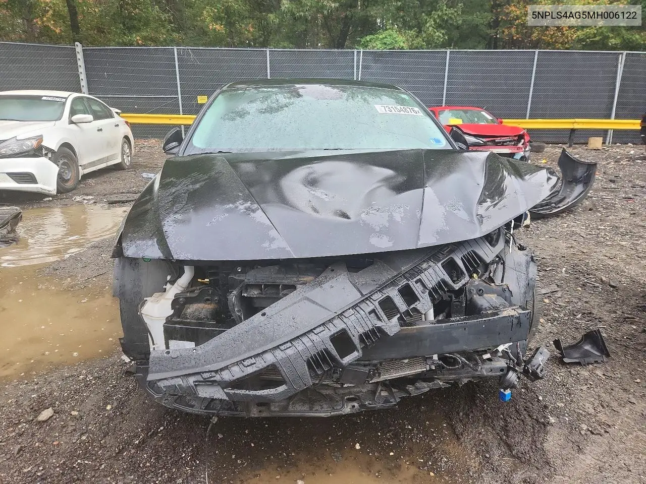 HYUNDAI ELANTRA 2021, VIN 5NPLS4AG5MH006122