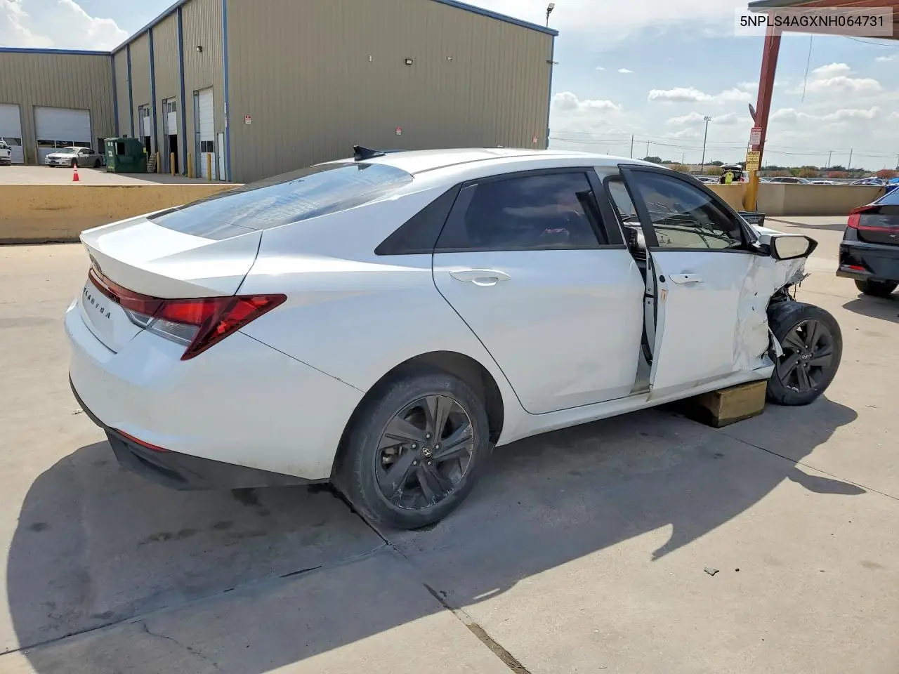 2022 HYUNDAI ELANTRA VIN 5NPLS4AGXNH064731 — фото 3