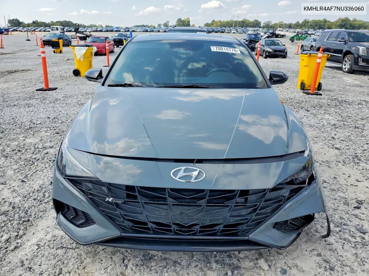 2022 HYUNDAI ELANTRA VIN KMHLR4AF7NU336060 — фото 5