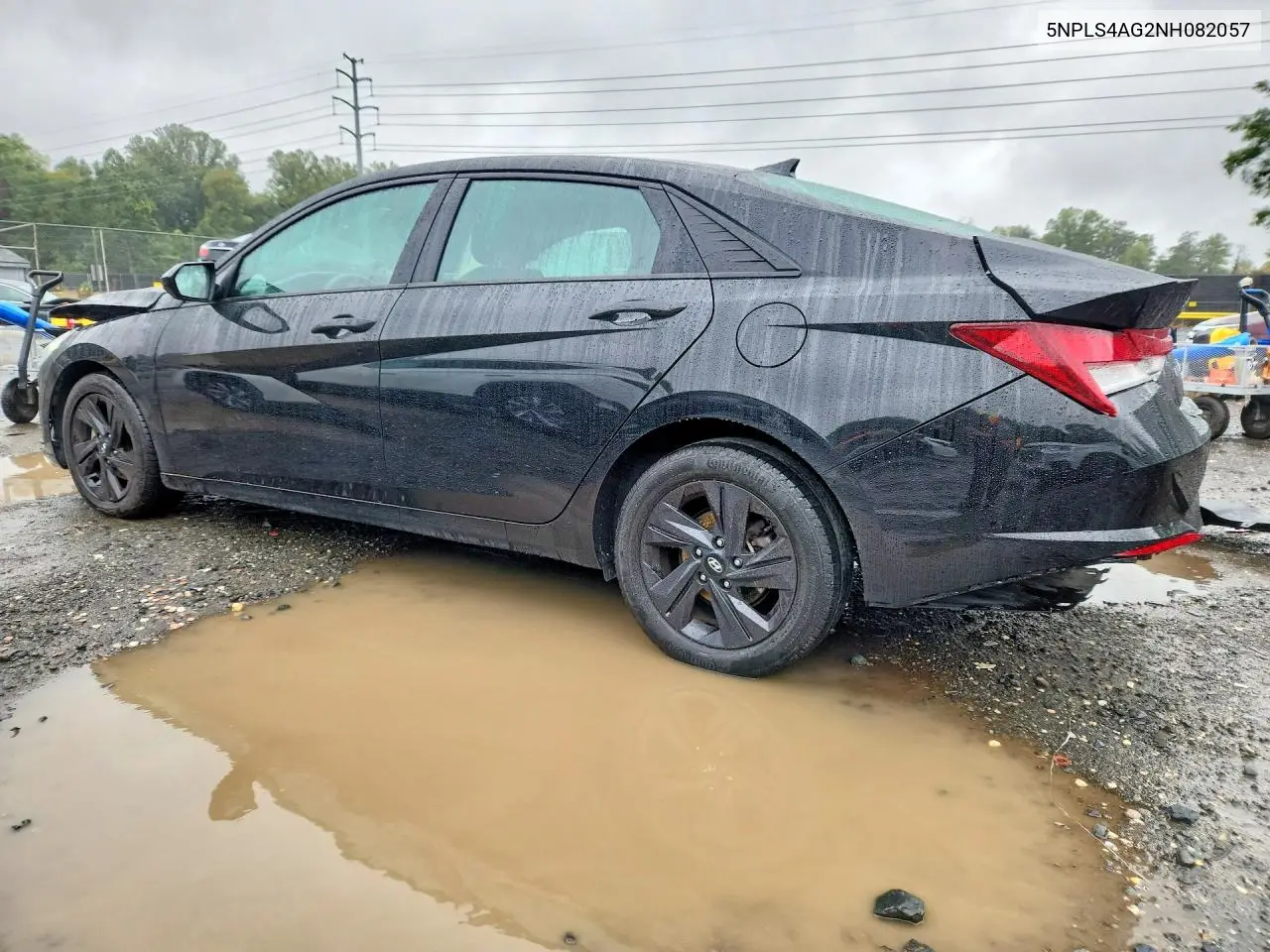 2022 HYUNDAI ELANTRA VIN 5NPLS4AG2NH082057 — фото 4