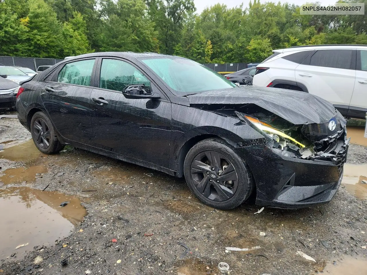 HYUNDAI ELANTRA 2022, VIN 5NPLS4AG2NH082057