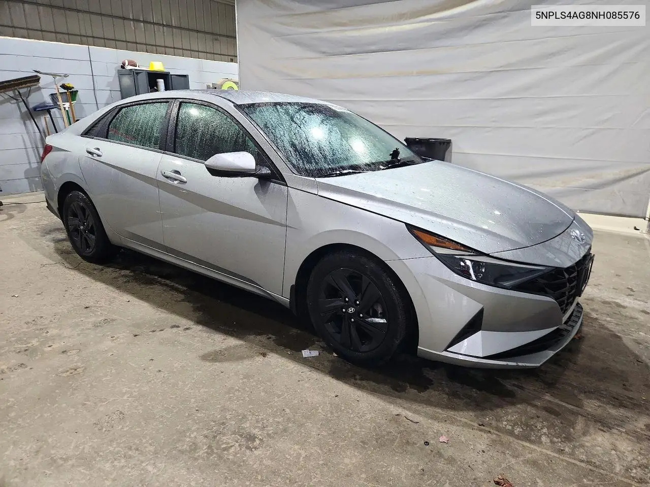 2022 HYUNDAI ELANTRA VIN 5NPLS4AG8NH085576 — фото 4