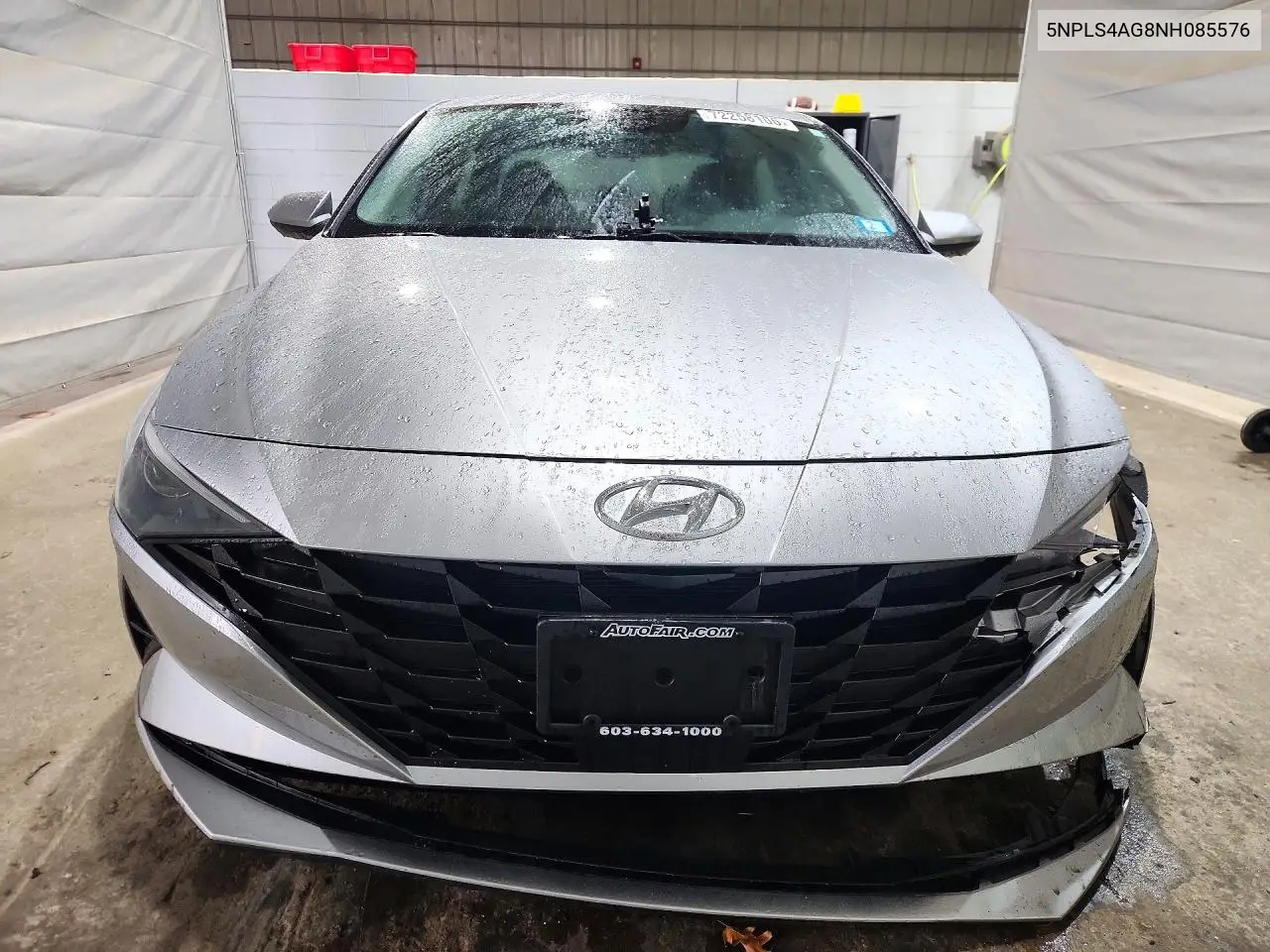 2022 HYUNDAI ELANTRA VIN 5NPLS4AG8NH085576 — фото 5