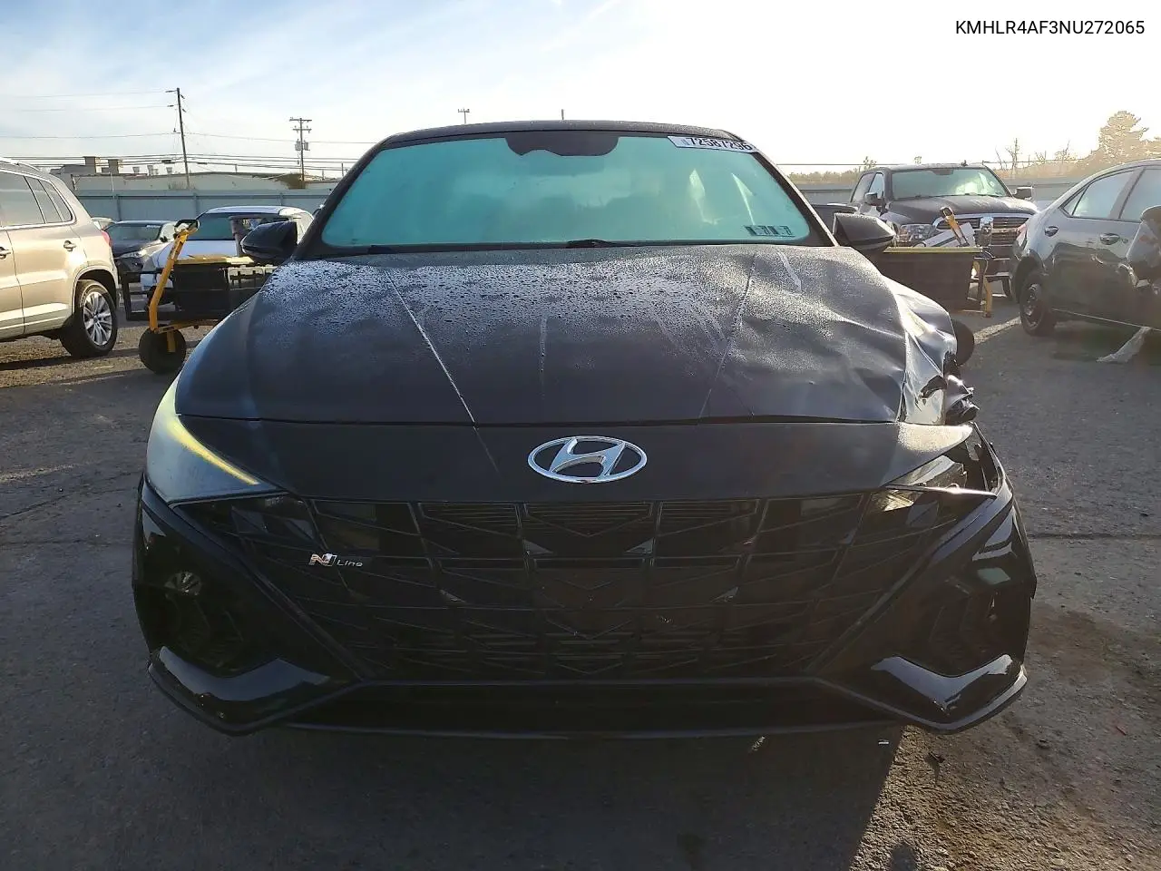 2022 HYUNDAI ELANTRA VIN KMHLR4AF3NU272065 — фото 5