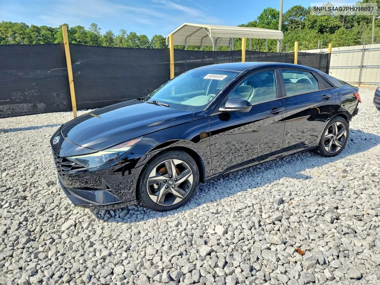 HYUNDAI ELANTRA 2023, VIN 5NPLS4AG7PH098807