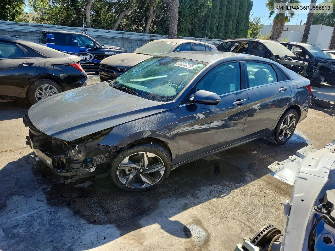 HYUNDAI ELANTRA 2023, VIN KMHLP4AG6PU586813