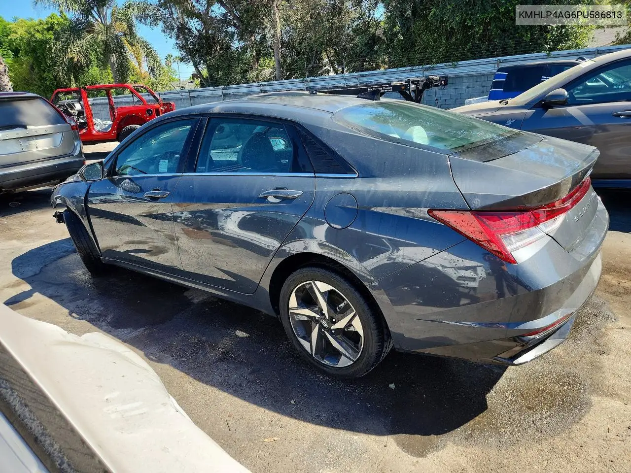 2023 HYUNDAI ELANTRA VIN KMHLP4AG6PU586813 — фото 2